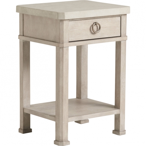 Escondido Nightstand in Dune Taupe Finish