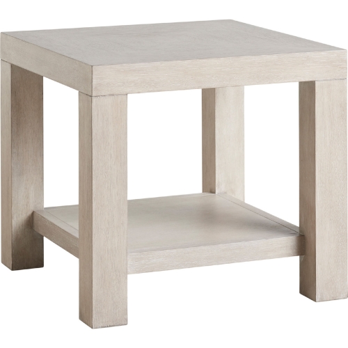 Surfrider End Table in Dune Taupe Finish