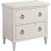 Forest Nightstand in Linen White Finish