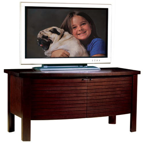 Lumina 58" TV Stand Media Console in Umber Cherry