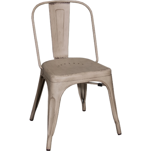 Vintage Series Bow Back Dining Chair in Vintage Cream