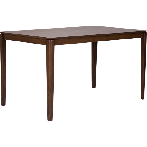 Space Savers 53" Dining Table in Satin Walnut