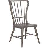 River Place Windsor Back Dining Chair in Distressed Riverstone Gray