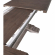 River Place 102" Trestle Dining Table in Distressed Gray & Tobacco Brown Finish