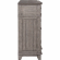 River Place Breakfront Server in Distressed Gray & Tobacco Brown Finish