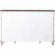 River Place Breakfront Server in Distressed Gray & Tobacco Brown Finish
