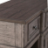River Place Breakfront Server in Distressed Gray & Tobacco Brown Finish