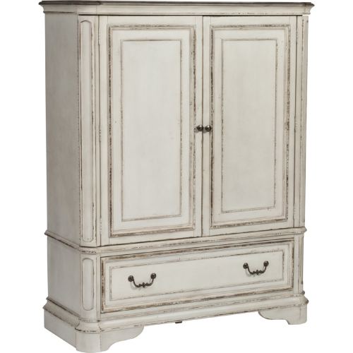 Magnolia Manor Door Chest in Antique White