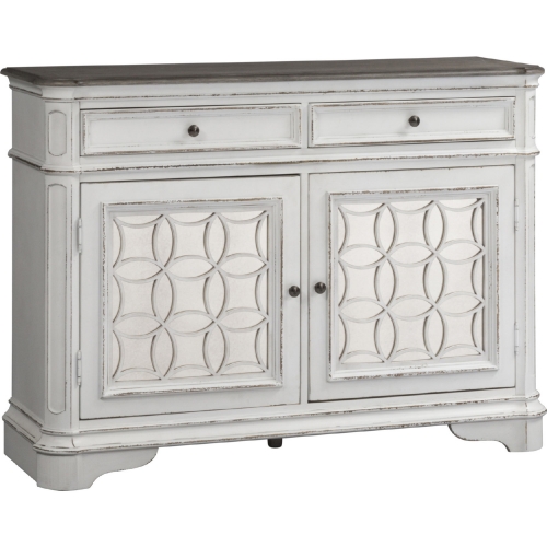 Magnolia Manor Buffet in Antique White