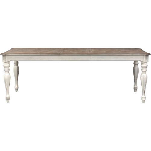 Magnolia Manor 90" Dining Table in Antique White