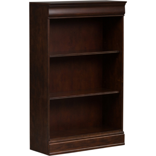 Brayton Manor Jr Executive 48" Bookcase in Cognac Finish