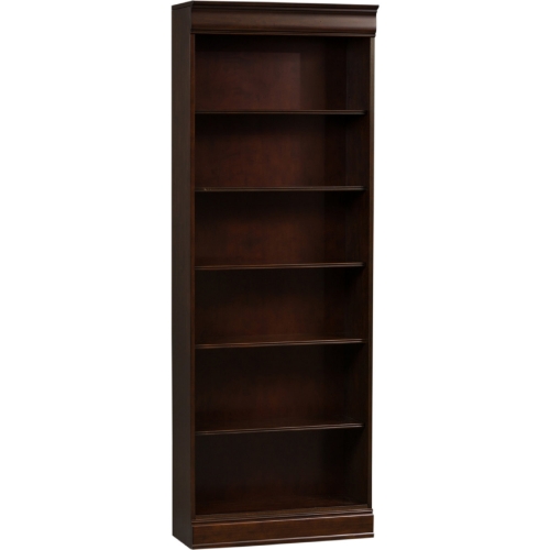 Brayton Manor Jr Executive 84" Bookcase in Cognac Finish