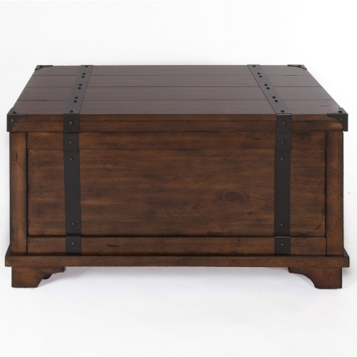 Aspen Skies Storage Trunk in Russet Brown Finish