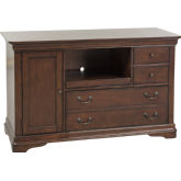 Brookview Credenza in Rustic Cherry Finish