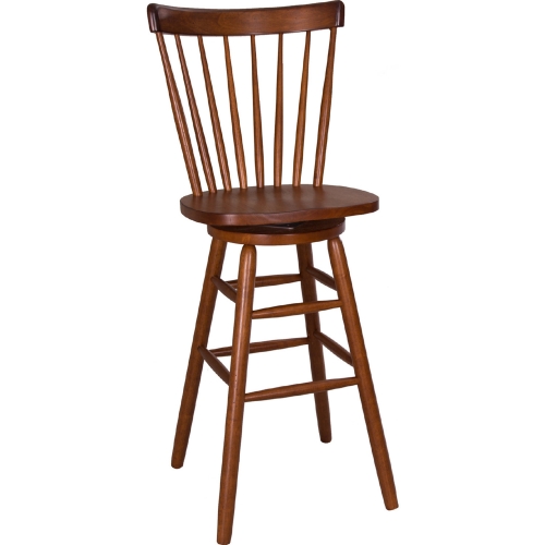 Creations II 30" Copenhagen Bar Stool in Tobacco Brown