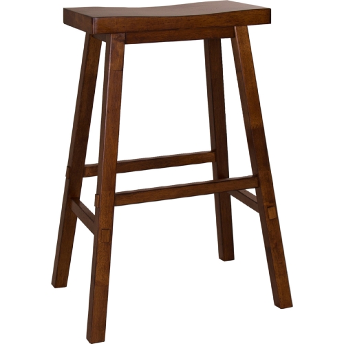 Creations II 30" Sawhorse Bar Stool in Tobacco