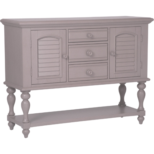 Summer House Server in Dove Grey Finish