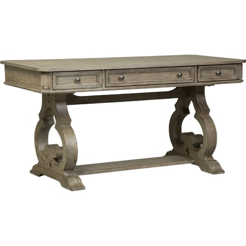 Simply Elegant Writing Desk in Heathered Taupe