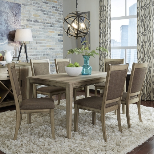 Sun Valley 7 Piece Dining Set in Sandstone