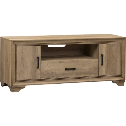 Sun Valley 60" TV Stand Console in Sandstone Finish