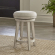 Ivy Hollow 4 Piece Set in Weathered Linen & Taupe Wood & Beige Fabric