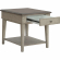 Ivy Hollow Drawer End Table in Weathered Linen & Dusty Taupe Wood
