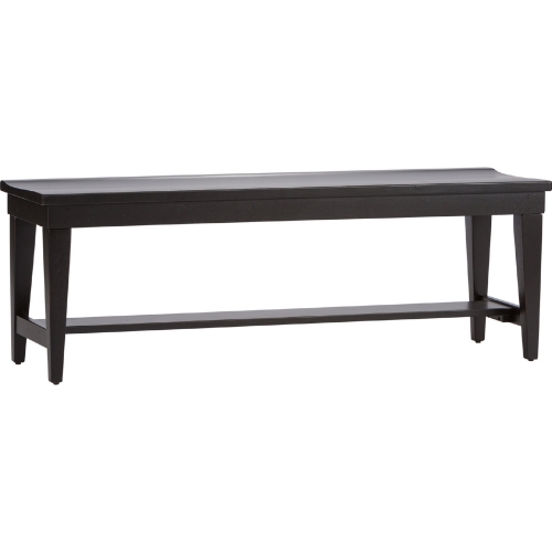 Hearthstone Dining Bench in Black