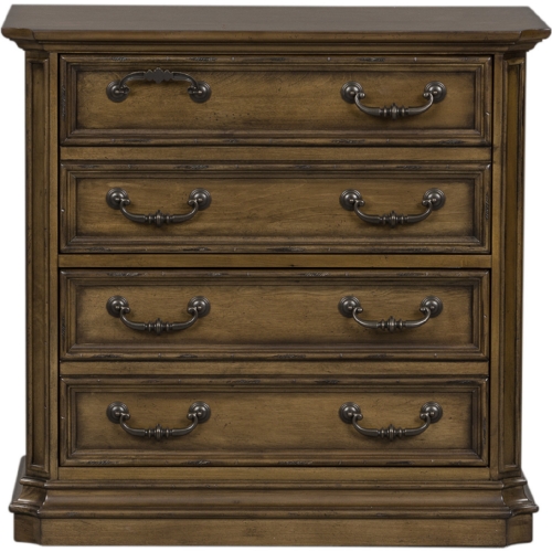 Amelia Lateral File Cabinet in Antique Toffee