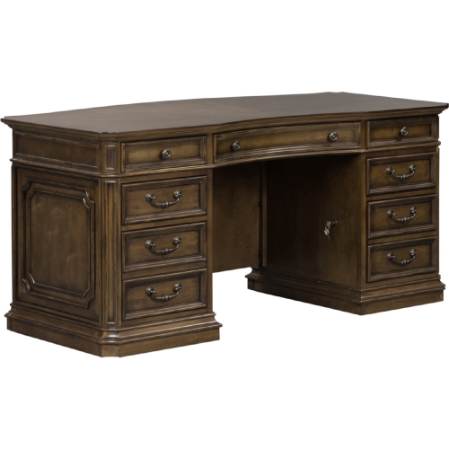 Amelia Jr Executive Desk in Antique Toffee