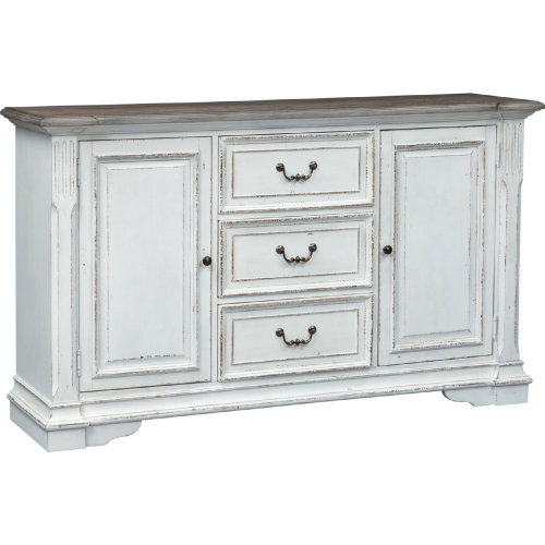 Abbey Park Buffet in Antique White