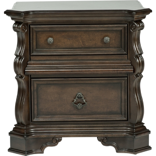 Arbor Place Nightstand in Brownstone Finish