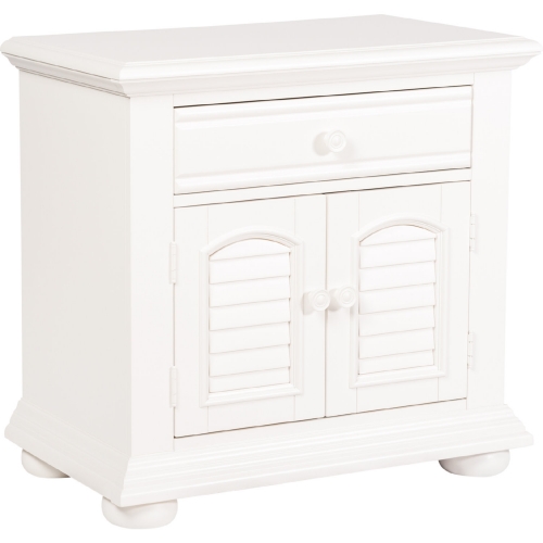 Summer House I Nightstand in Oyster White Finish