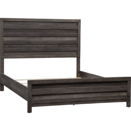 Tanners Creek Queen Panel Bed in Greystone Finish