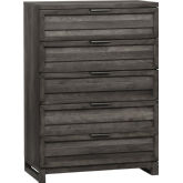 Tanners Creek 5 Drawer Chest in Greystone Finish