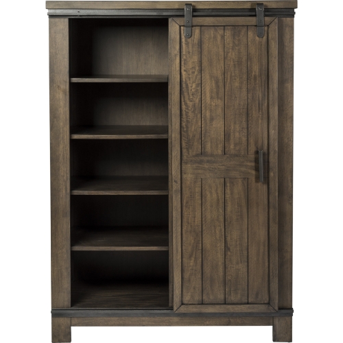 Thornwood Hills Sliding Door Chest in Rustic Gray