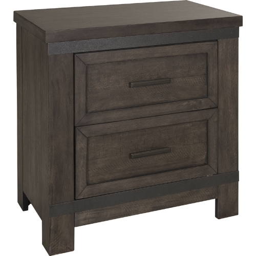 Thornwood Hills Nightstand in Rustic Gray