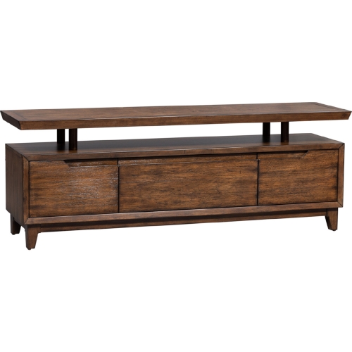 Ventura Blvd 72" TV Stand Console in Brushed Bronze