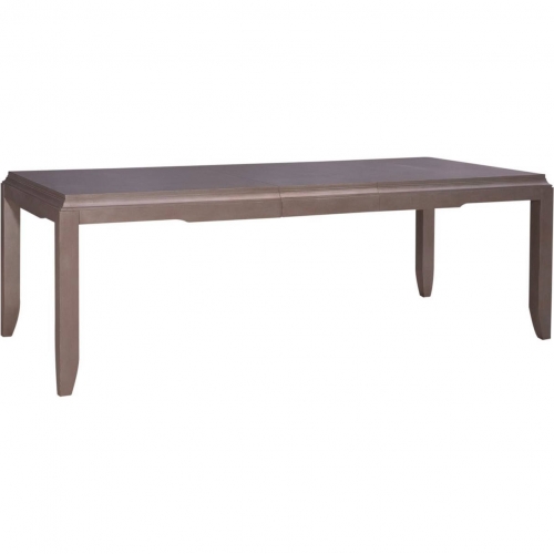 Montage 90" Dining Table in Platinum Finish Wood