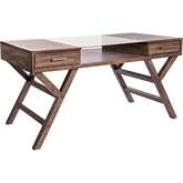 Lennox Writing Desk in Weathered Chestnut Finish