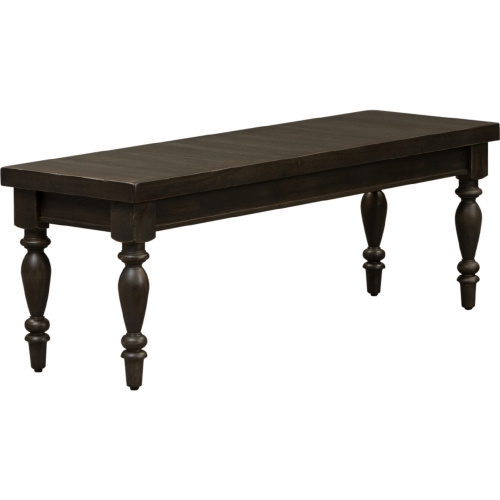 Harvest Home Dining Bench in Chalkboard Finish