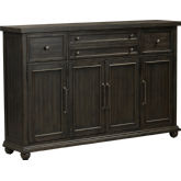 Harvest Home Hall Buffet in Chalkboard Finish