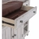 River Place Breakfront Server in Distressed White & Tobacco Brown