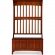 Linon Hall Tree with Storage Bench in Walnut Finish Wood