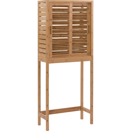 Bracken Space Saver Cabinet in Natural Finish Bamboo