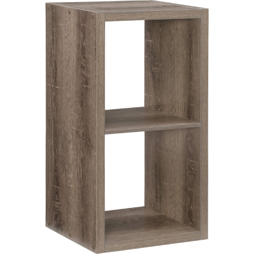 Galli 2 Cubby Storage Cabinet in Grey