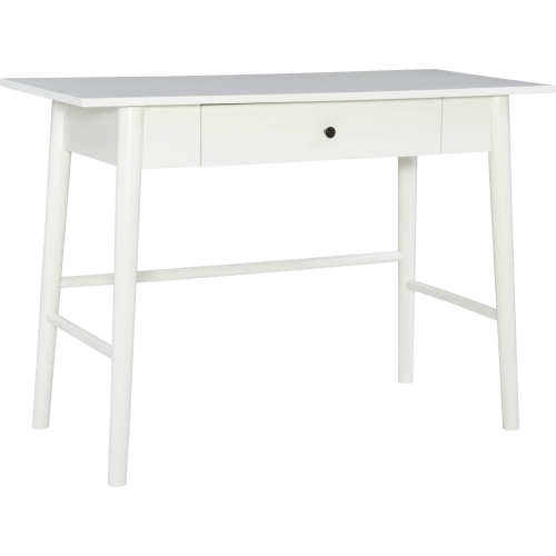 Charlotte Desk in White Finish Wood