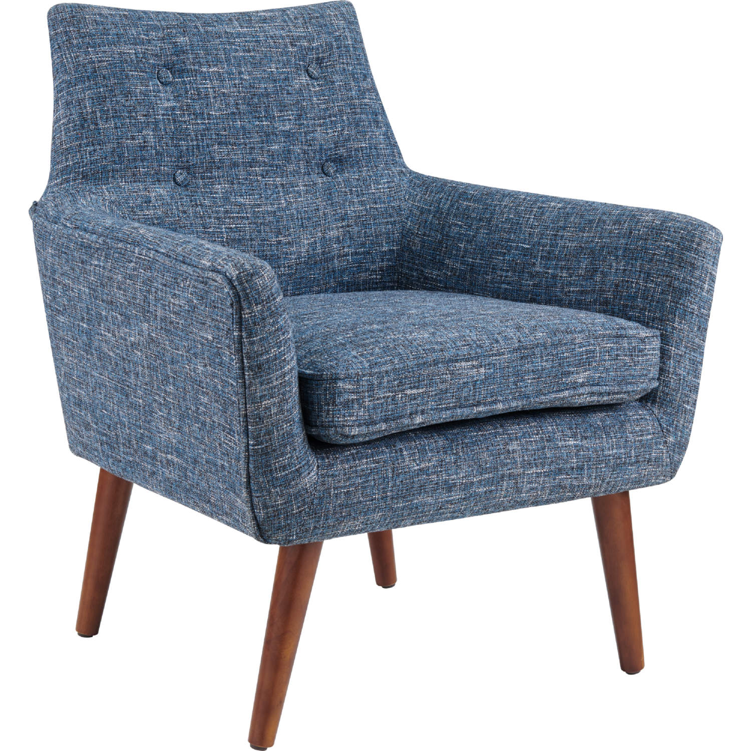 Tweed accent online chair