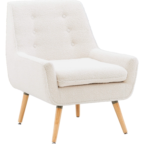 Trelis Accent Chair in Tufted Sherpa Fabric