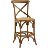 Roxy 24.5" Counter Stool in Gray Wash Wood