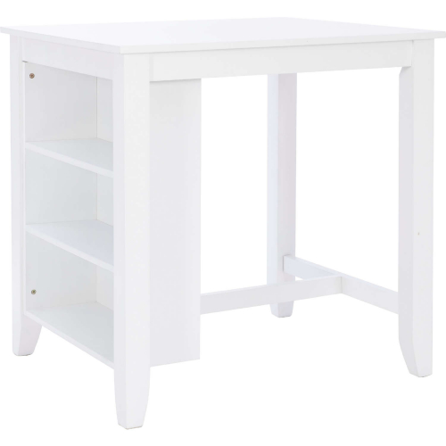 Mayfair Counter Space Saving Dining Table in White